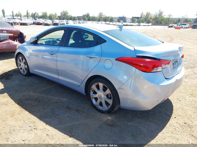 2011 Hyundai Elantra Limited (ulsan Plant) მანქანა იყიდება აუქციონზე, vin: KMHDH4AE9BU156797, აუქციონის ნომერი: 45505846