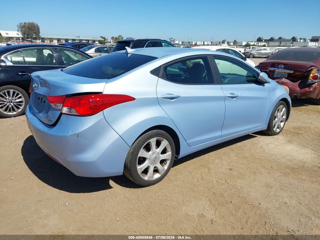 Auction sale of the 2011 Hyundai Elantra Limited (ulsan Plant), vin: KMHDH4AE9BU156797, lot number: 45505846