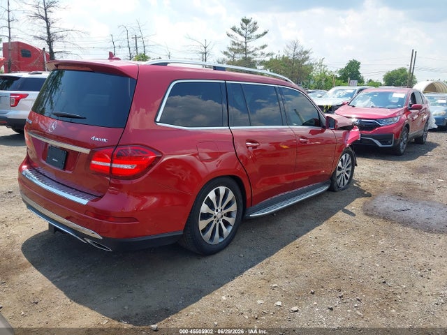 2017 Mercedes-benz Gls 450 4matic მანქანა იყიდება აუქციონზე, vin: 4JGDF6EE5HA779310, აუქციონის ნომერი: 45505902