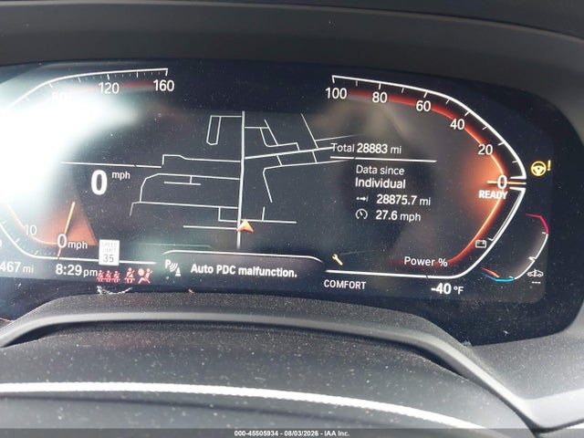 45505934 :رقم المزاد ، 5UXCR4C02M9D80628 vin ، 2021 Bmw X5 Sdrive40i مزاد بيع
