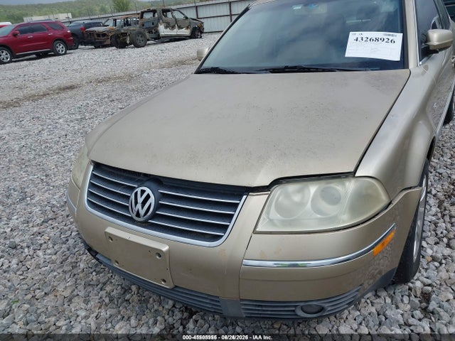 2001 Volkswagen Passat Gls მანქანა იყიდება აუქციონზე, vin: WVWPD63B41P206708, აუქციონის ნომერი: 45505955