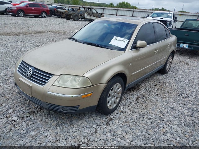 2001 Volkswagen Passat Gls მანქანა იყიდება აუქციონზე, vin: WVWPD63B41P206708, აუქციონის ნომერი: 45505955