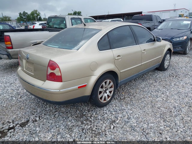 2001 Volkswagen Passat Gls მანქანა იყიდება აუქციონზე, vin: WVWPD63B41P206708, აუქციონის ნომერი: 45505955