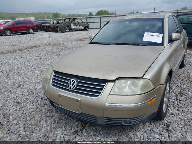 2001 Volkswagen Passat Gls მანქანა იყიდება აუქციონზე, vin: WVWPD63B41P206708, აუქციონის ნომერი: 45505955