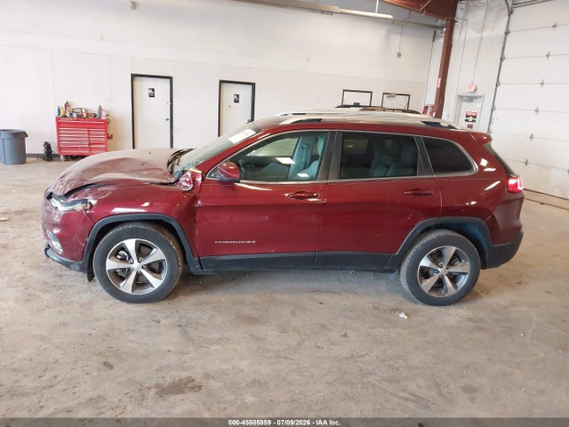 45505959 :رقم المزاد ، 1C4PJMDX6MD185034 vin ، 2021 Jeep Cherokee Limited 4x4 مزاد بيع