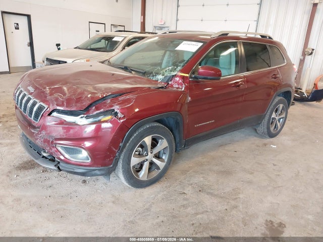 45505959 :رقم المزاد ، 1C4PJMDX6MD185034 vin ، 2021 Jeep Cherokee Limited 4x4 مزاد بيع