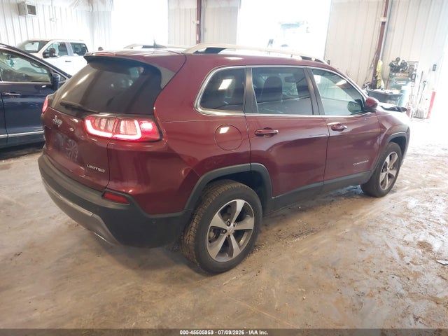 45505959 :رقم المزاد ، 1C4PJMDX6MD185034 vin ، 2021 Jeep Cherokee Limited 4x4 مزاد بيع