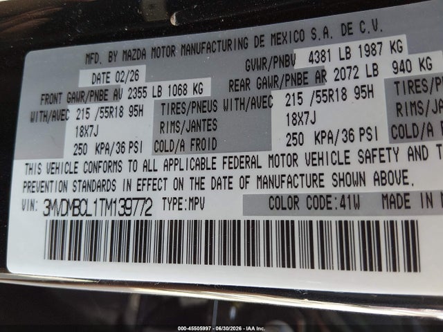 Mazda Cx-30 2.5 S Preferred 2026 3MVDMBCL1TM139772 Image 9