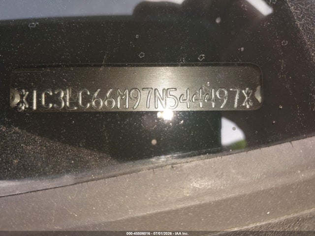 2007 Chrysler Sebring Limited მანქანა იყიდება აუქციონზე, vin: 1C3LC66M97N544497, აუქციონის ნომერი: 45506016