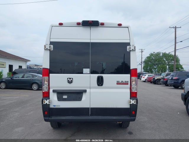 Продажа на аукционе авто 2019 Ram Promaster 2500 Window Van High Roof 159 Wb, vin: 3C6TRVPG2KE502514, номер лота: 45506025