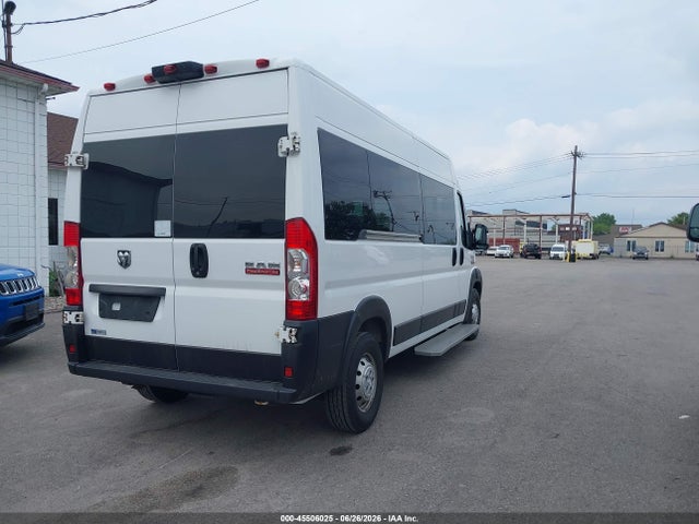 3C6TRVPG2KE502514 RAM Promaster 2500 Window Van High Roof 159 Wb