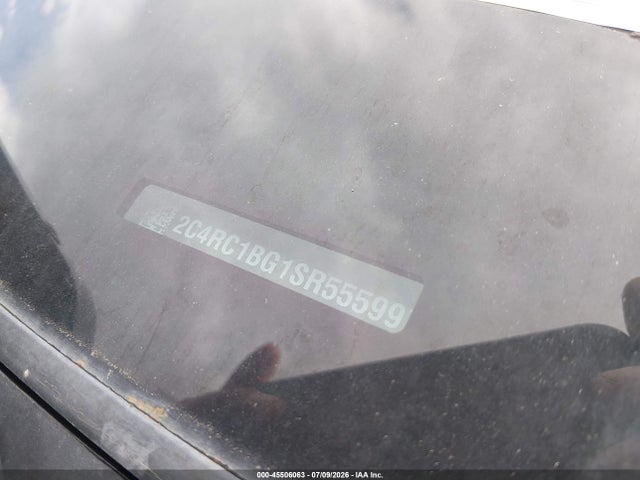 2025 Chrysler Pacifica Select მანქანა იყიდება აუქციონზე, vin: 2C4RC1BG1SR555997, აუქციონის ნომერი: 45506063