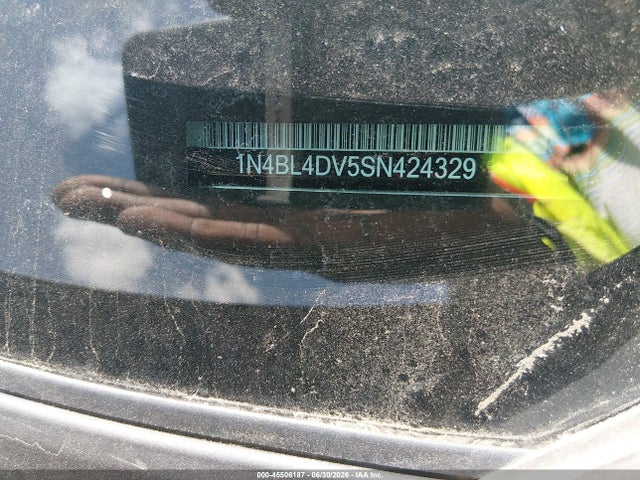 Aukcja sprzedaży 2025 Nissan Altima Sv Fwd, vin: 1N4BL4DV5SN424329, numer aukcji: 45506187