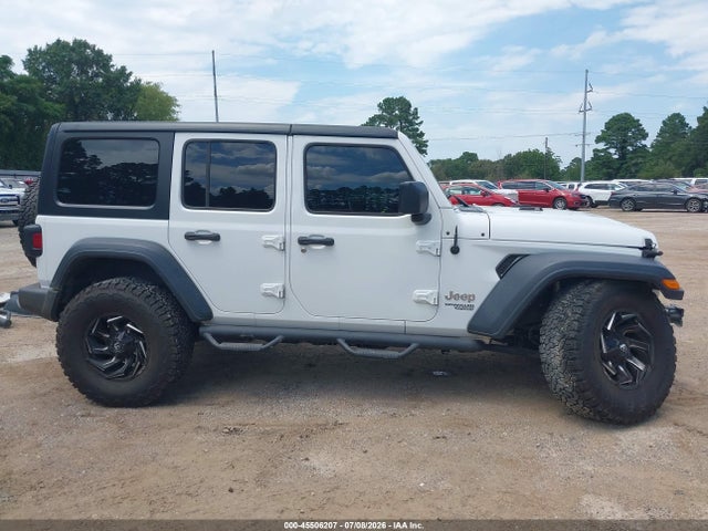 45506207 :رقم المزاد ، 1C4HJXDG0JW105474 vin ، 2018 Jeep Wrangler Unlimited Sport S 4x4 مزاد بيع