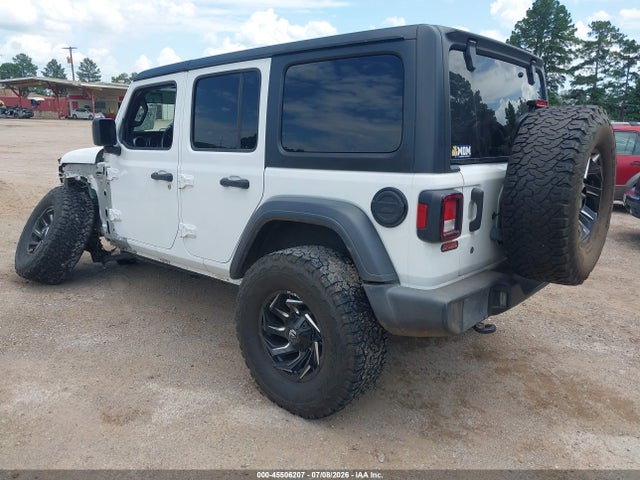 45506207 :رقم المزاد ، 1C4HJXDG0JW105474 vin ، 2018 Jeep Wrangler Unlimited Sport S 4x4 مزاد بيع