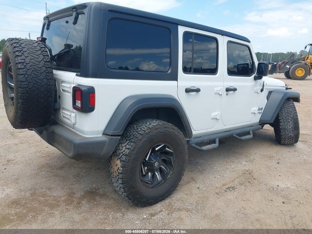 45506207 :رقم المزاد ، 1C4HJXDG0JW105474 vin ، 2018 Jeep Wrangler Unlimited Sport S 4x4 مزاد بيع