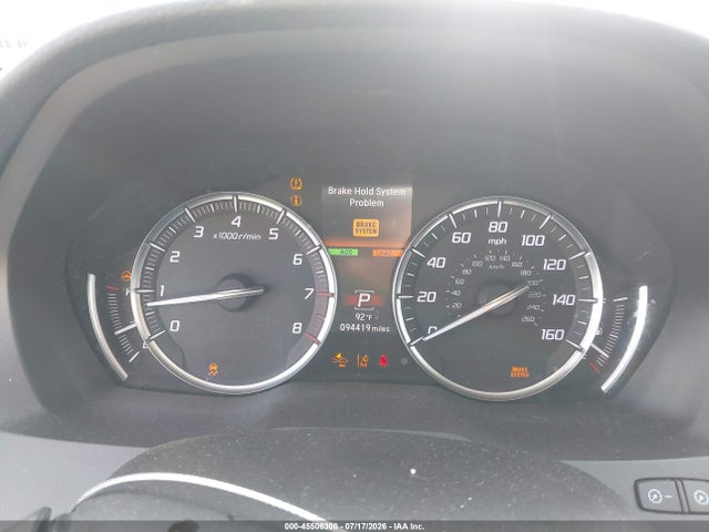 Продаж на аукціоні авто 2018 Acura Mdx Advance Package, vin: 5J8YD4H87JL002869, номер лоту: 45506308