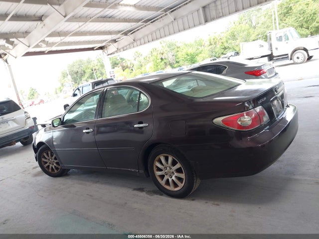 Aukcja sprzedaży 2003 Lexus Es 300, vin: JTHBF30G430125575, numer aukcji: 45506358