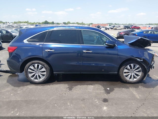 2016 Acura Mdx Technology   Entertainment Packages/technology, Entertainment   Acurawatch Plus Packages მანქანა იყიდება აუქციონზე, vin: 5FRYD3H67GB016448, აუქციონის ნომერი: 45506362