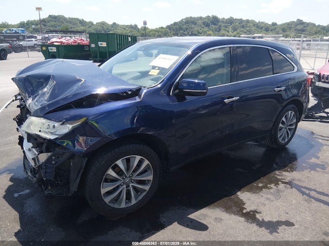 2016 Acura Mdx Technology   Entertainment Packages/technology, Entertainment   Acurawatch Plus Packages მანქანა იყიდება აუქციონზე, vin: 5FRYD3H67GB016448, აუქციონის ნომერი: 45506362