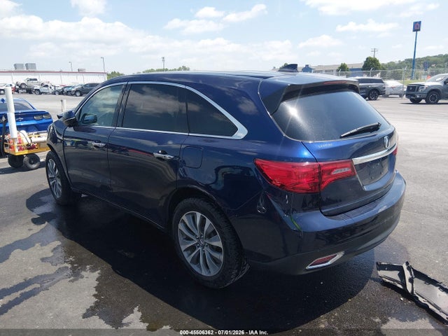 2016 Acura Mdx Technology   Entertainment Packages/technology, Entertainment   Acurawatch Plus Packages მანქანა იყიდება აუქციონზე, vin: 5FRYD3H67GB016448, აუქციონის ნომერი: 45506362