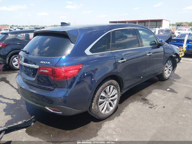 2016 Acura Mdx Technology   Entertainment Packages/technology, Entertainment   Acurawatch Plus Packages მანქანა იყიდება აუქციონზე, vin: 5FRYD3H67GB016448, აუქციონის ნომერი: 45506362