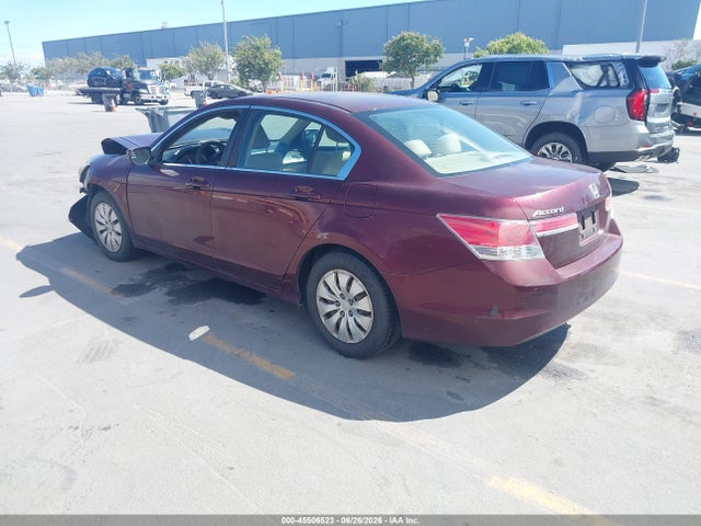 45506523 :رقم المزاد ، 1HGCP2F3XBA076054 vin ، 2011 Honda Accord 2.4 Lx مزاد بيع