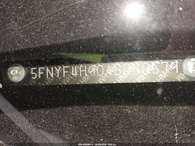 Продаж на аукціоні авто 2010 Honda Pilot Touring, vin: 5FNYF4H90AB030579, номер лоту: 45506574
