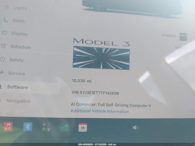 Tesla Model 3 Performance All-wheel Drive 2026 5YJ3E1ET7TF142696 Image 13