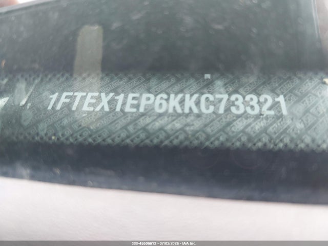 45506612 :رقم المزاد ، 1FTEX1EP6KKC73321 vin ، 2019 Ford F-150 Xlt مزاد بيع