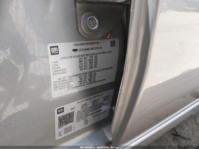 Aukcja sprzedaży 2024 Gmc Sierra 1500 4wd  Short Box Denali Ultimate, vin: 1GTUUHEL6RZ135306, numer aukcji: 45506614