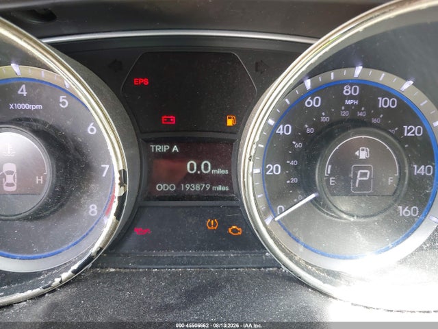 45506662 :رقم المزاد ، 5NPEB4AC9DH573083 vin ، 2013 Hyundai Sonata Gls مزاد بيع