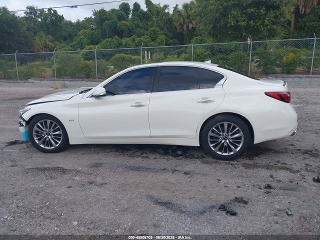 Продаж на аукціоні авто 2019 Infiniti Q50 3.0t Luxe, vin: JN1EV7AP3KM543689, номер лоту: 45506709