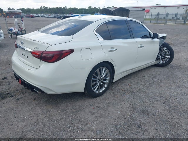Продаж на аукціоні авто 2019 Infiniti Q50 3.0t Luxe, vin: JN1EV7AP3KM543689, номер лоту: 45506709
