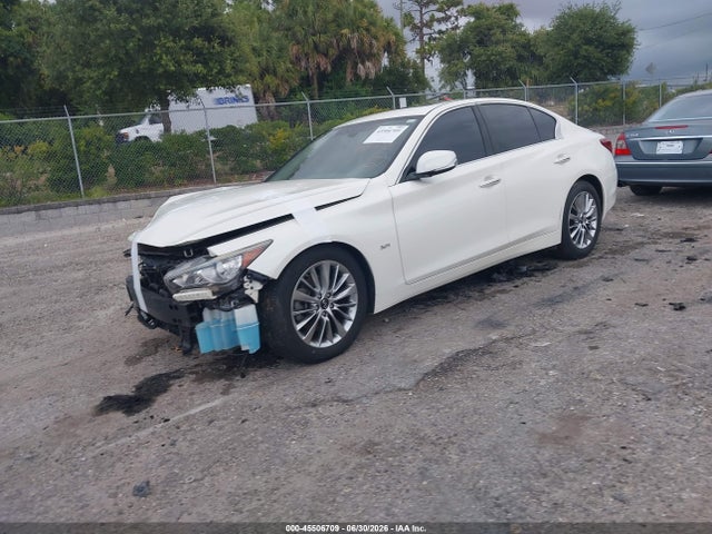 Продаж на аукціоні авто 2019 Infiniti Q50 3.0t Luxe, vin: JN1EV7AP3KM543689, номер лоту: 45506709