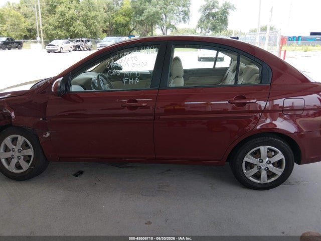Aukcja sprzedaży 2008 Hyundai Accent Gls, vin: KMHCN46C58U275919, numer aukcji: 45506710