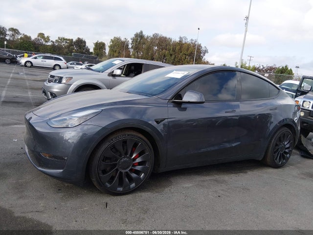 45506751 :رقم المزاد ، 7SAYGDEF1PF838202 vin ، 2023 Tesla Model Y Performance Dual Motor All-wheel Drive مزاد بيع