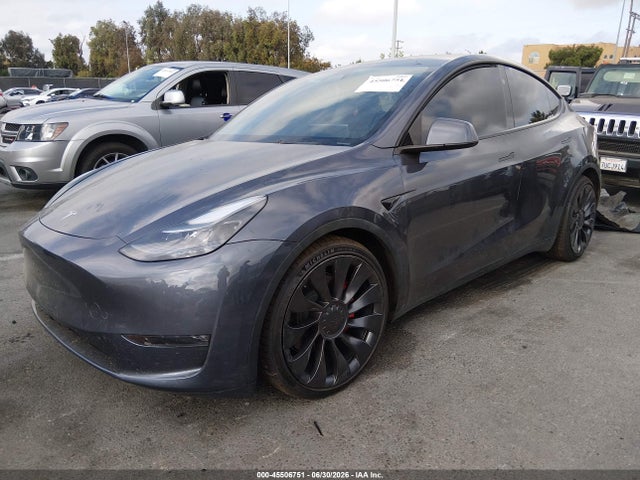 45506751 :رقم المزاد ، 7SAYGDEF1PF838202 vin ، 2023 Tesla Model Y Performance Dual Motor All-wheel Drive مزاد بيع