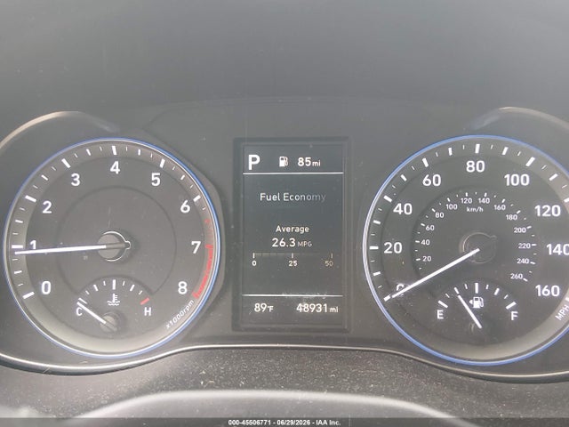 2021 Hyundai Kona Se მანქანა იყიდება აუქციონზე, vin: KM8K1CAA5MU691891, აუქციონის ნომერი: 45506771