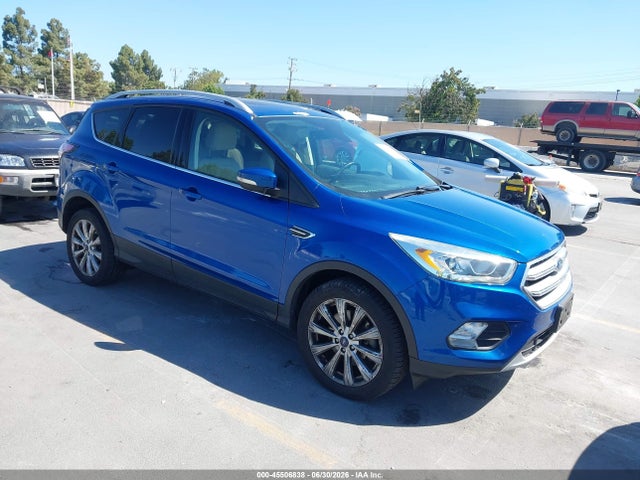 Auction sale of the 2017 Ford Escape Titanium, vin: 1FMCU9J98HUB23791, lot number: 45506838