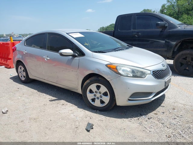 2015 Kia Forte Lx მანქანა იყიდება აუქციონზე, vin: KNAFX4A69F5263127, აუქციონის ნომერი: 45506853