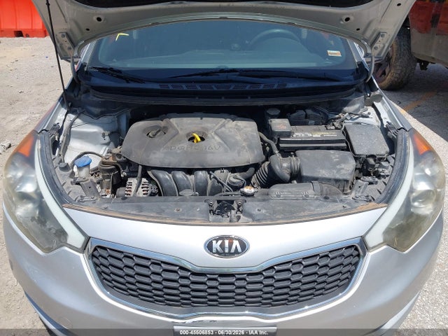 2015 Kia Forte Lx მანქანა იყიდება აუქციონზე, vin: KNAFX4A69F5263127, აუქციონის ნომერი: 45506853