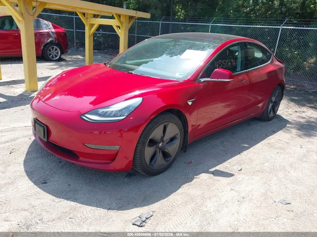 45506966 :رقم المزاد ، 5YJ3E1EB9JF114838 vin ، 2018 Tesla Model 3 Long Range/performance مزاد بيع