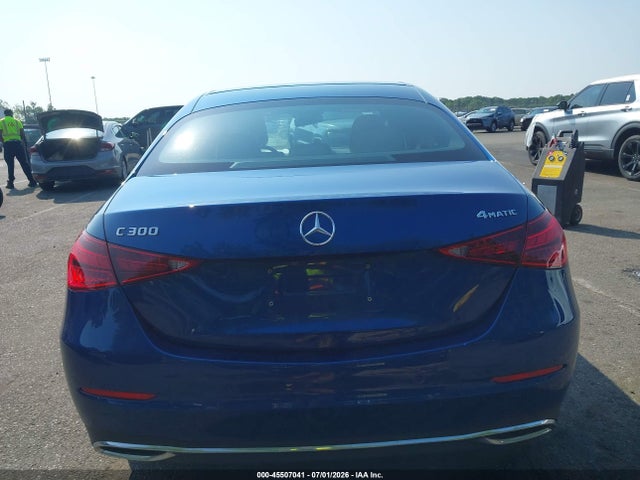 2023 Mercedes-benz C 300 4matic მანქანა იყიდება აუქციონზე, vin: W1KAF4HB4PR138944, აუქციონის ნომერი: 45507041
