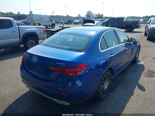 2023 Mercedes-benz C 300 4matic მანქანა იყიდება აუქციონზე, vin: W1KAF4HB4PR138944, აუქციონის ნომერი: 45507041