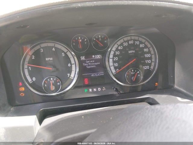 45507103 :رقم المزاد ، 1C6RD6LTXCS246963 vin ، 2012 Ram 1500 Lone Star مزاد بيع