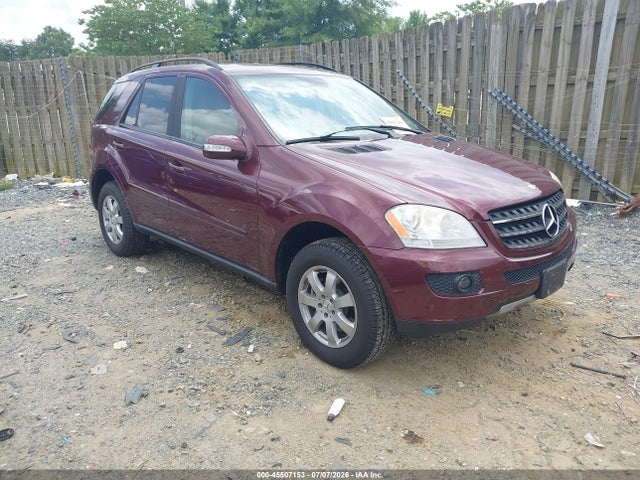 Auction sale of the 2007 Mercedes-benz Ml 350 4matic, vin: 4JGBB86E97A208625, lot number: 45507153