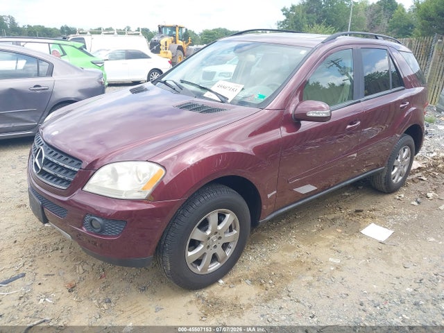45507153 :رقم المزاد ، 4JGBB86E97A208625 vin ، 2007 Mercedes-benz Ml 350 4matic مزاد بيع