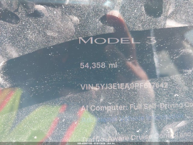 Tesla Model 3 Rear-wheel Drive 2023 5YJ3E1EA9PF617642 Image 15