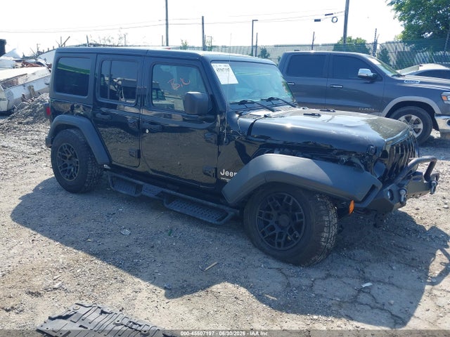 45507197 :رقم المزاد ، 1C4HJXDN8LW137977 vin ، 2020 Jeep Wrangler Unlimited Sport S 4x4 مزاد بيع